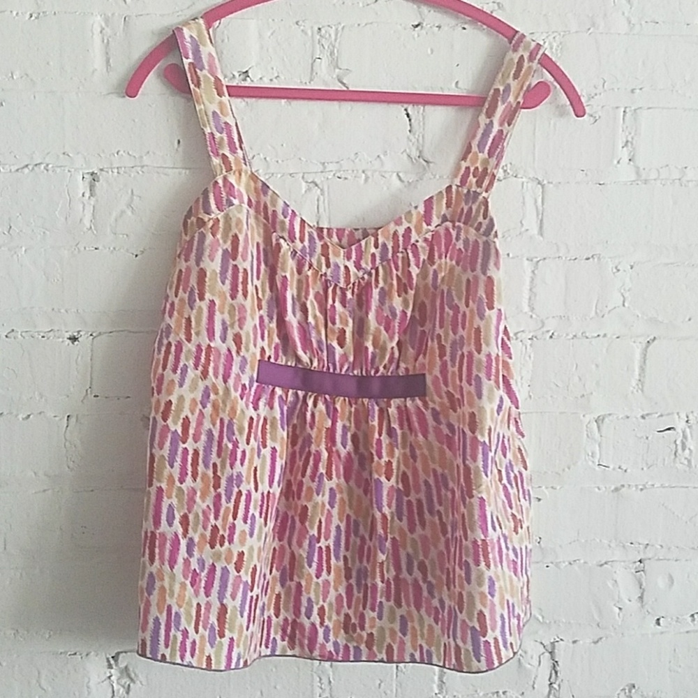 Anna Sui Anthropologie Silk Blouse